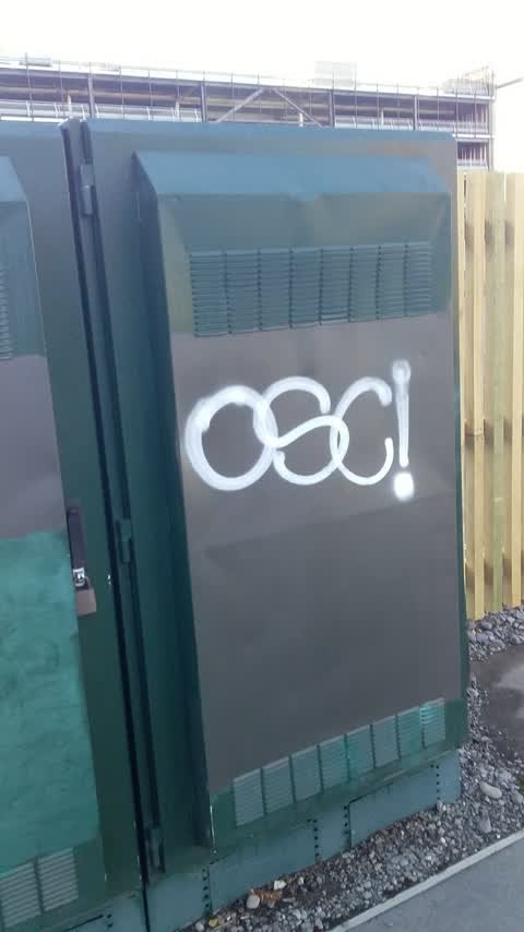 Graffiti, a report photo