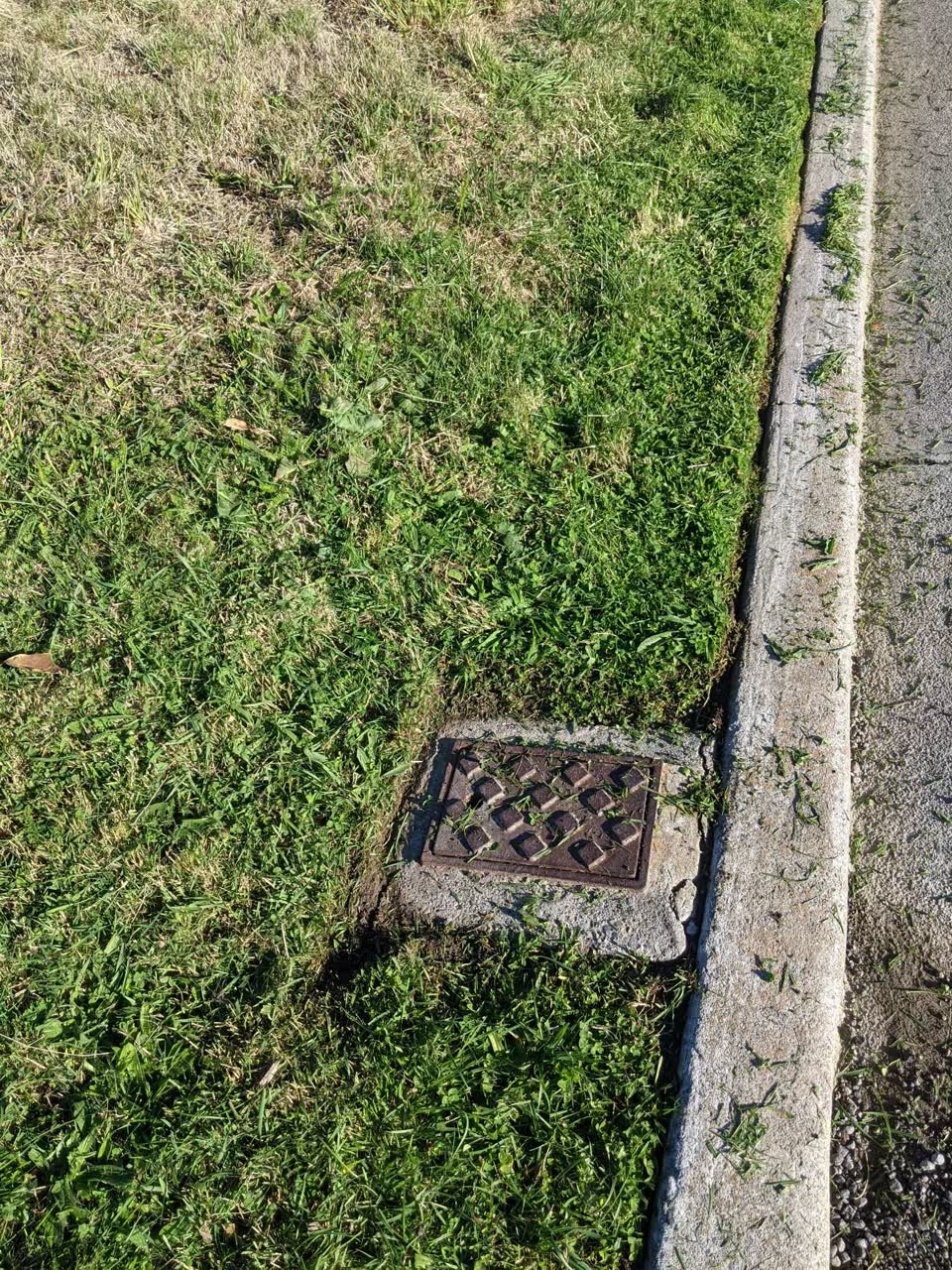 The photograph attached to this water leak report