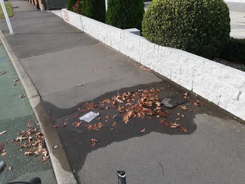 Water Leak, a report photo