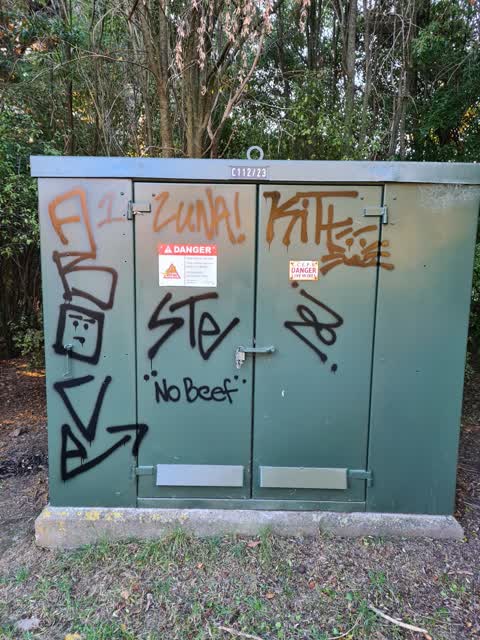 Graffiti, a report photo