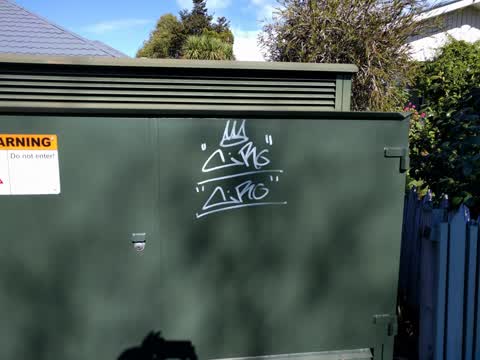 Graffiti, a report photo