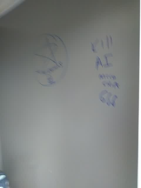 Graffiti, a report photo