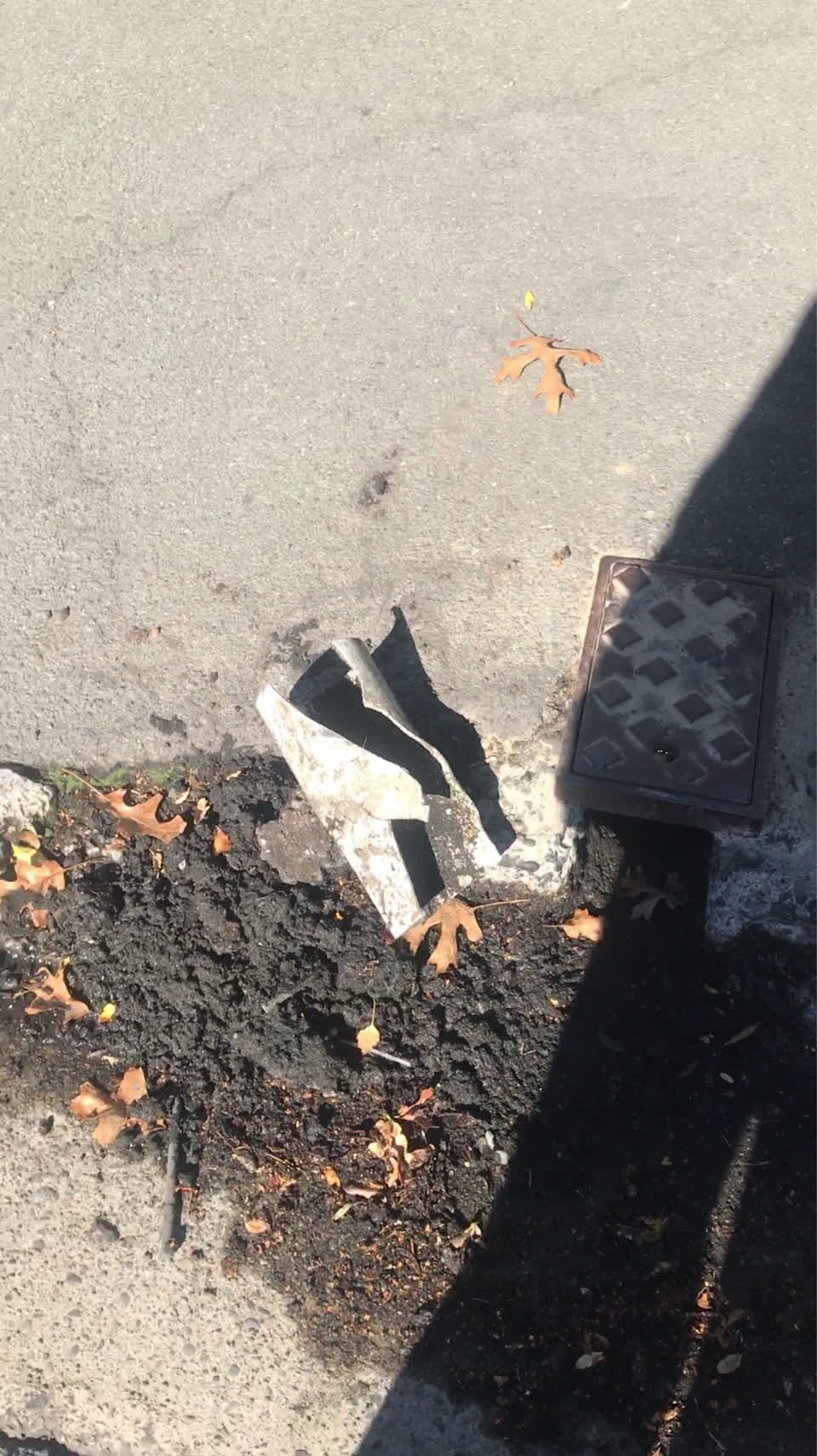 The photograph attached to this wastewater/stormwater report