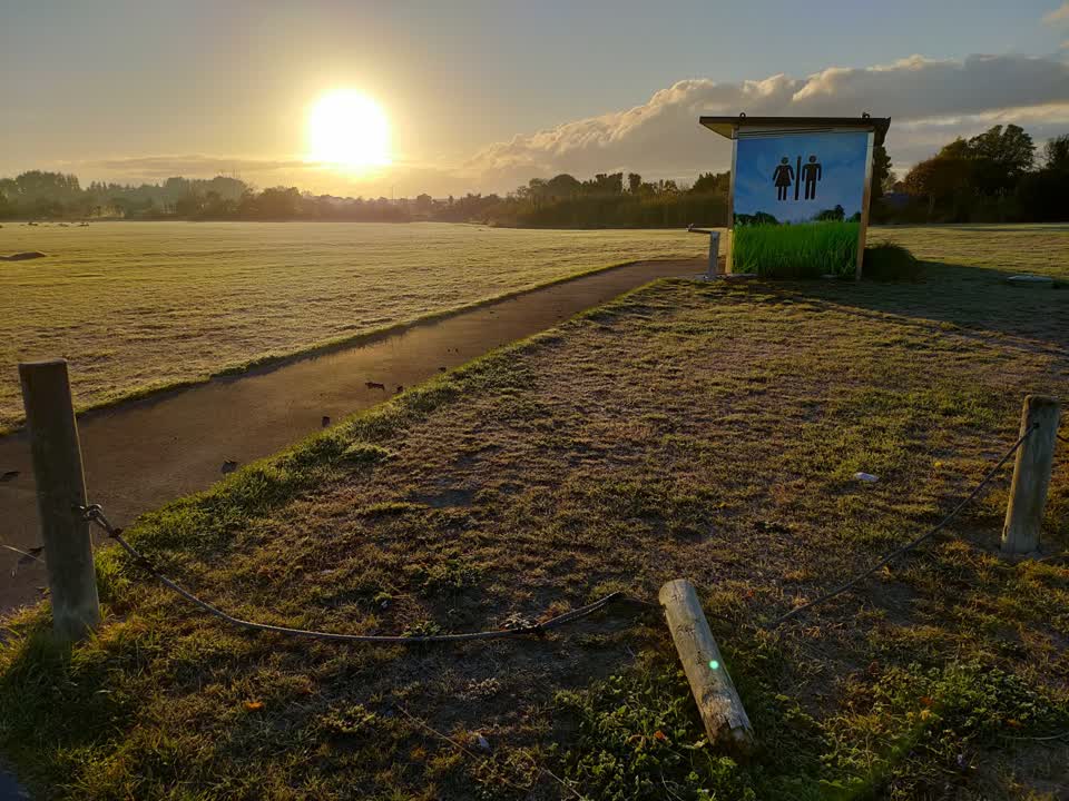 The photograph attached to this parks report