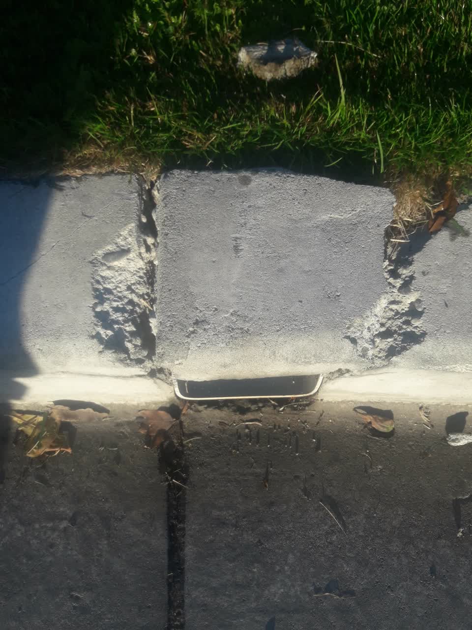 The photograph attached to this wastewater/stormwater report