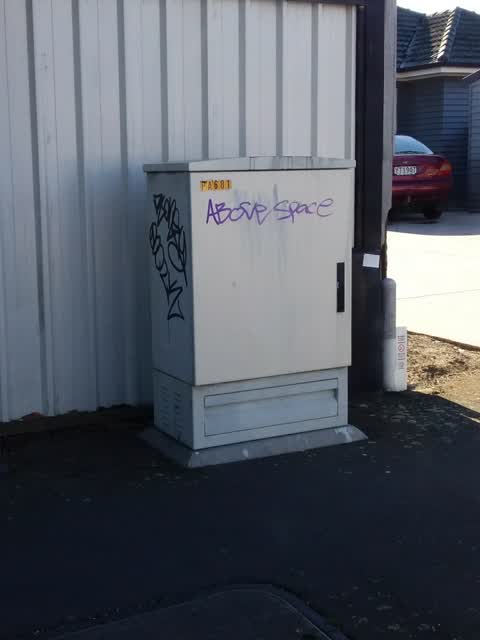 Graffiti, a report photo
