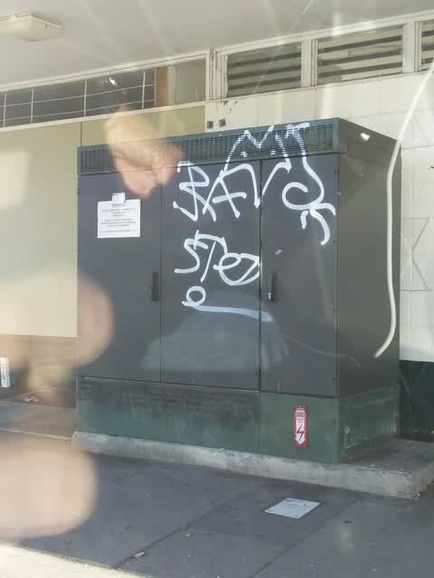 Graffiti, a report photo