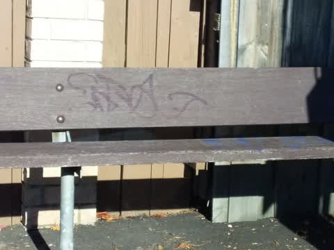 Graffiti, a report photo