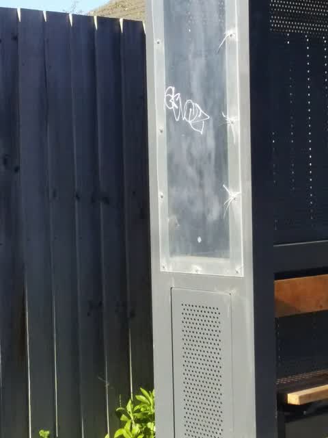 Graffiti, a report photo