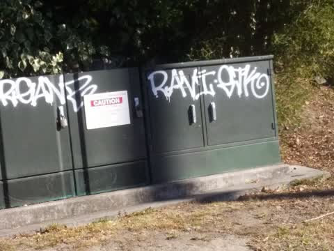 Graffiti, a report photo