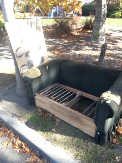 Rubbish/Recycling, a report photo