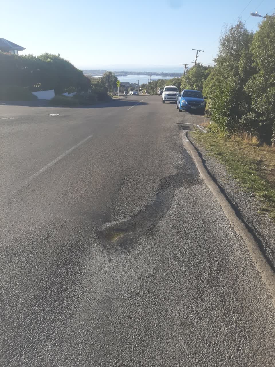 The photograph attached to this water supply report