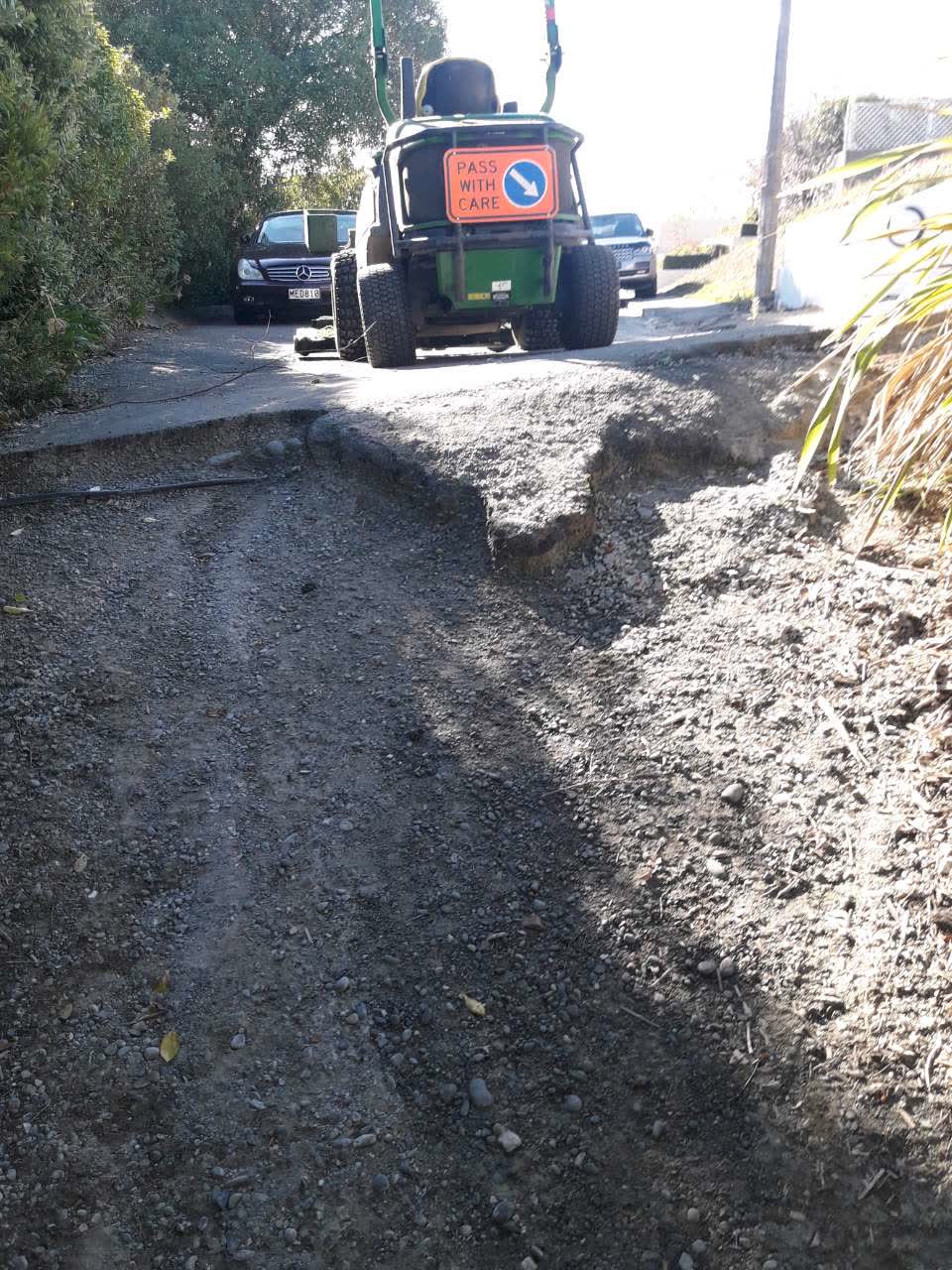 The photograph attached to this parks report