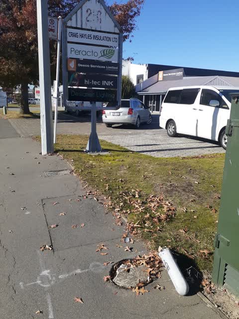 Roading/Streets, a report photo