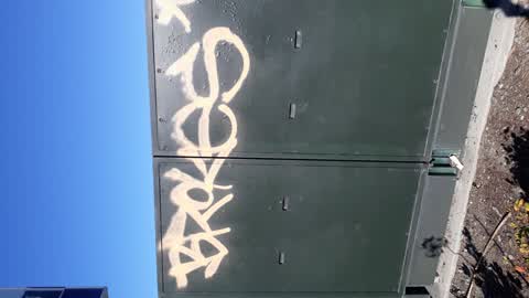 Graffiti, a report photo