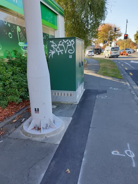 Graffiti, a report photo