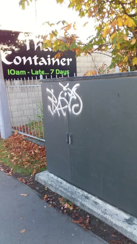 Graffiti — a report photo