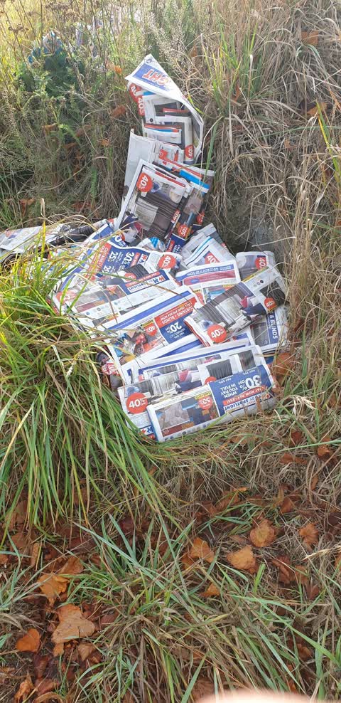 Rubbish/Recycling, a report photo