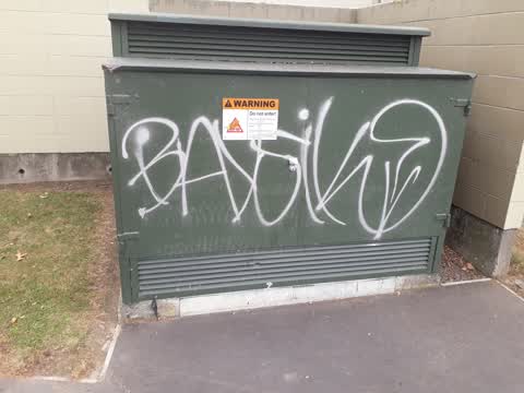 Graffiti, a report photo