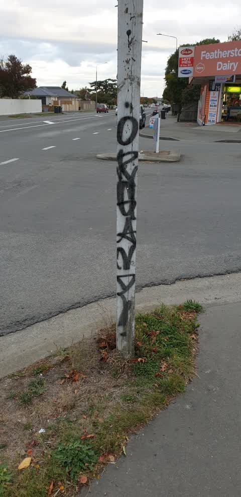 Graffiti, a report photo