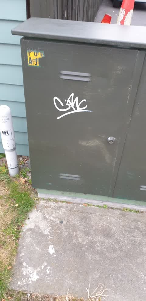 Graffiti, a report photo
