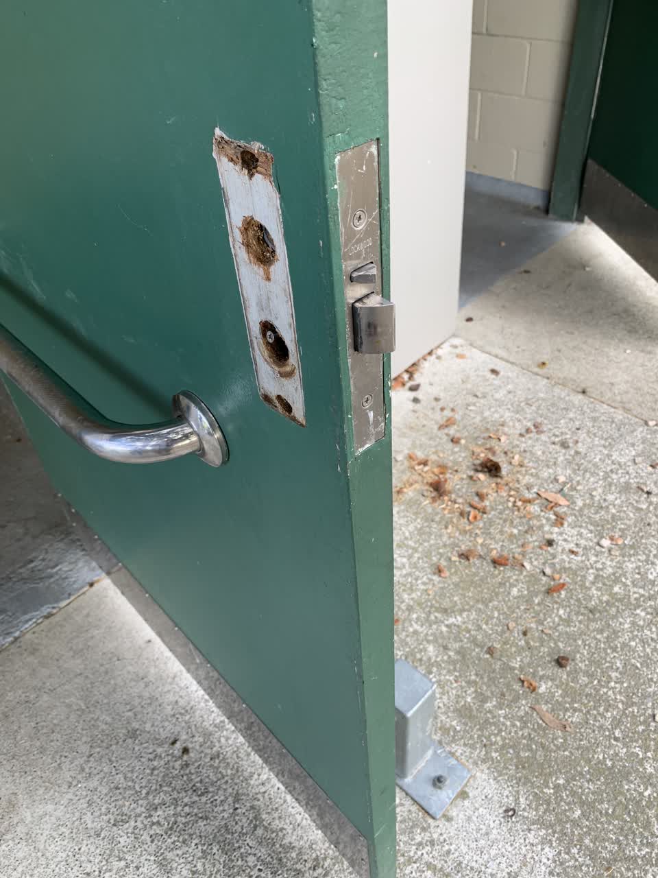 The photograph attached to this parks report