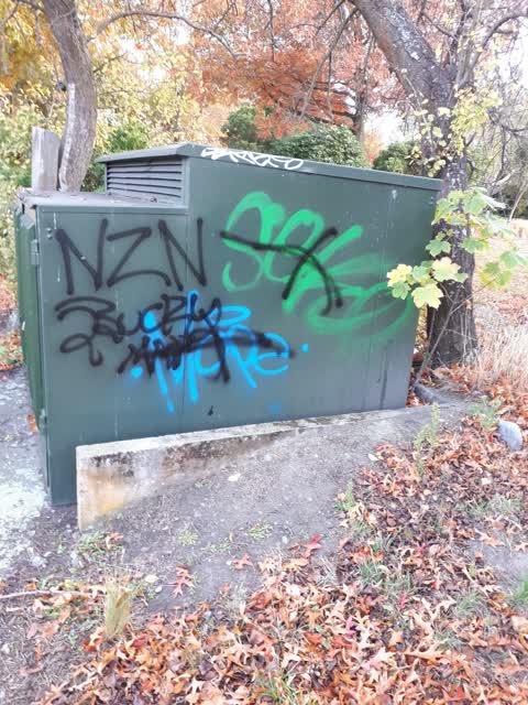Graffiti, a report photo