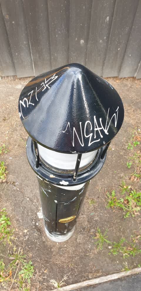 Graffiti, a report photo