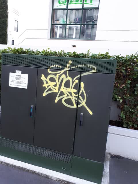Graffiti — a report photo