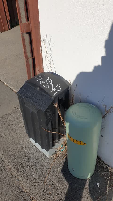 Graffiti, a report photo
