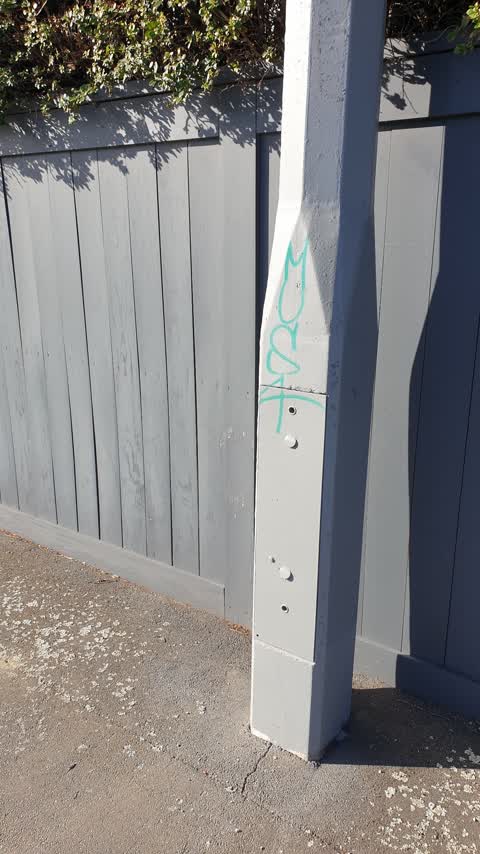 Graffiti, a report photo