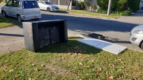 Rubbish/Recycling — a report photo