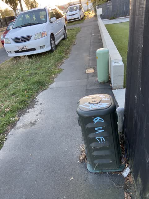 Graffiti, a report photo