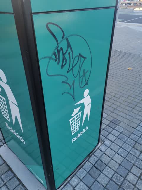 Graffiti, a report photo