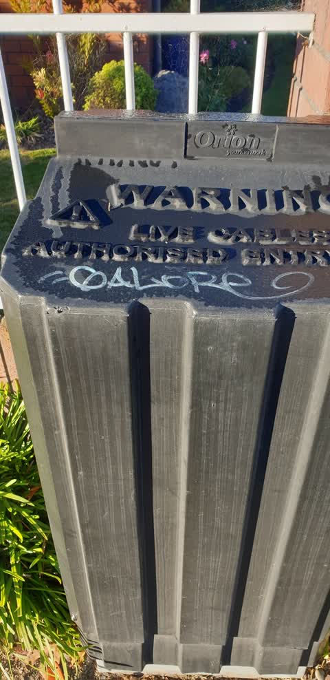 Graffiti, a report photo
