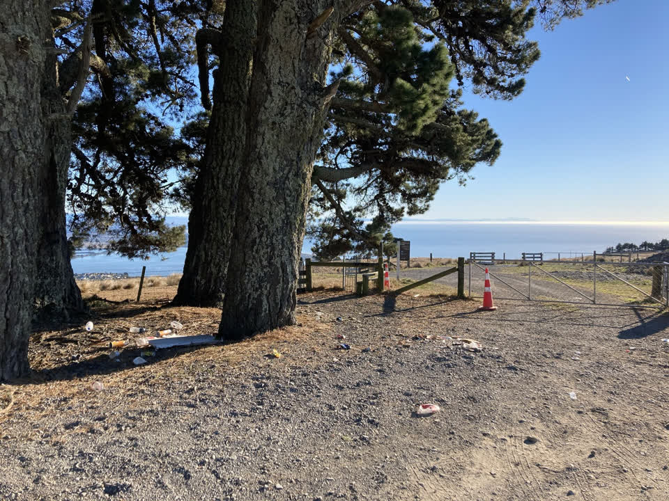 The photograph attached to this parks report
