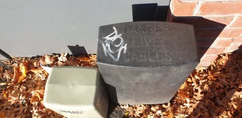 Graffiti, a report photo
