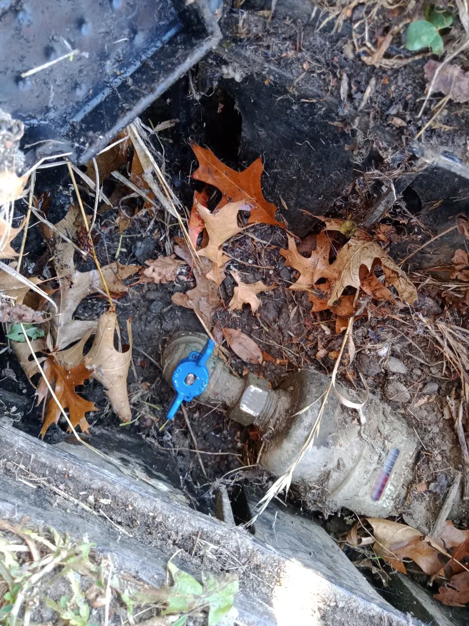 The photograph attached to this water supply report