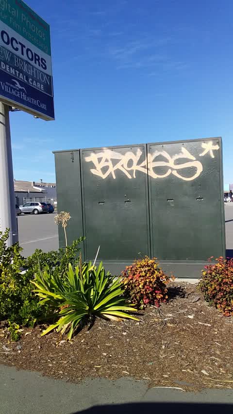 Graffiti, a report photo