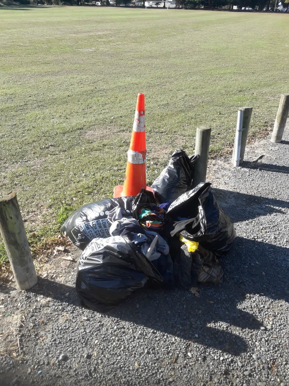 The photograph attached to this parks report