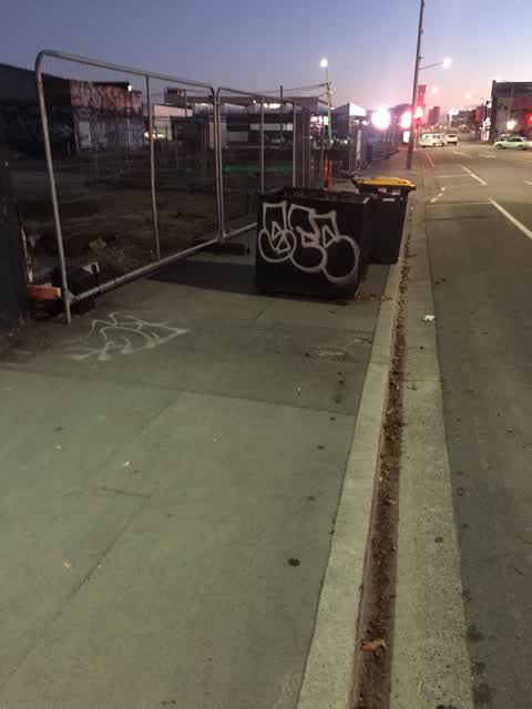 Graffiti, a report photo