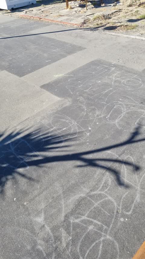 Graffiti, a report photo