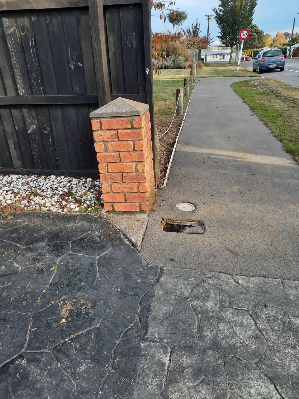 The photograph attached to this water supply report
