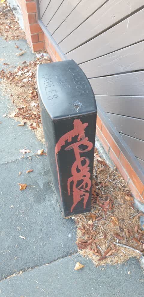 Graffiti, a report photo
