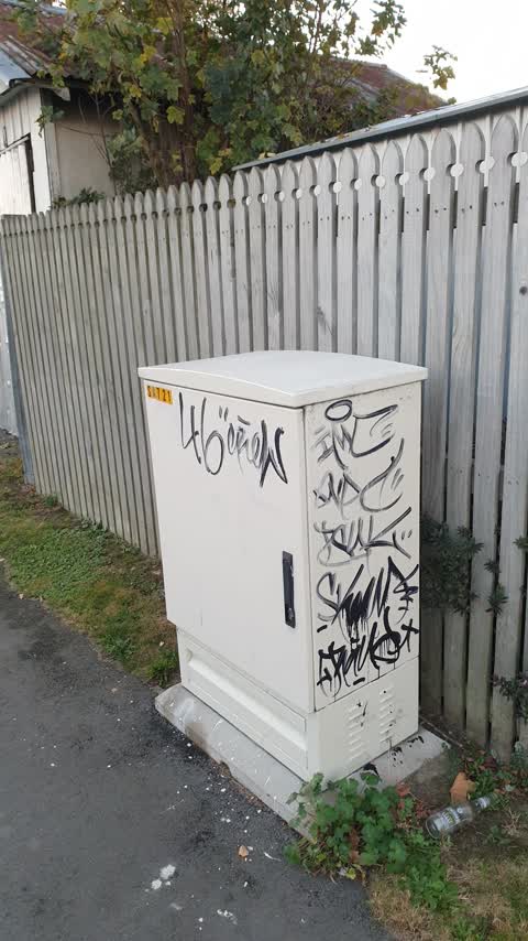Graffiti, a report photo