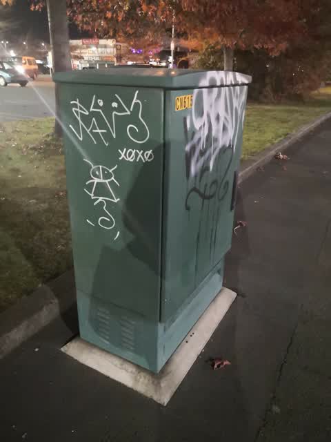 Graffiti — a report photo