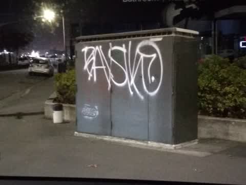 Graffiti, a report photo