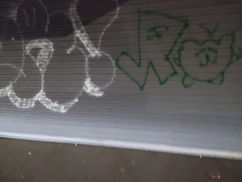 Graffiti, a report photo