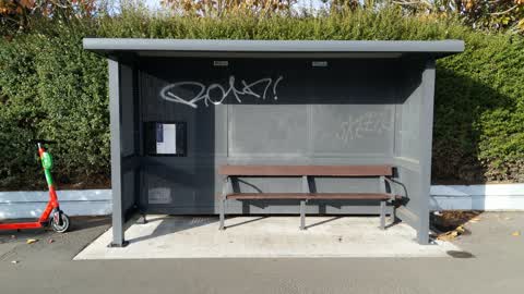 Graffiti, a report photo