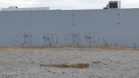 Graffiti, a report photo